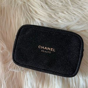 Authentic Chanel makeup bag